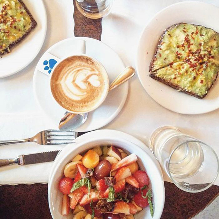 Most instagrammed Avocado Toast in New York City!- Cafe Gitane